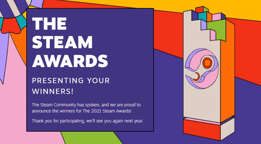 2021 steam awards winners