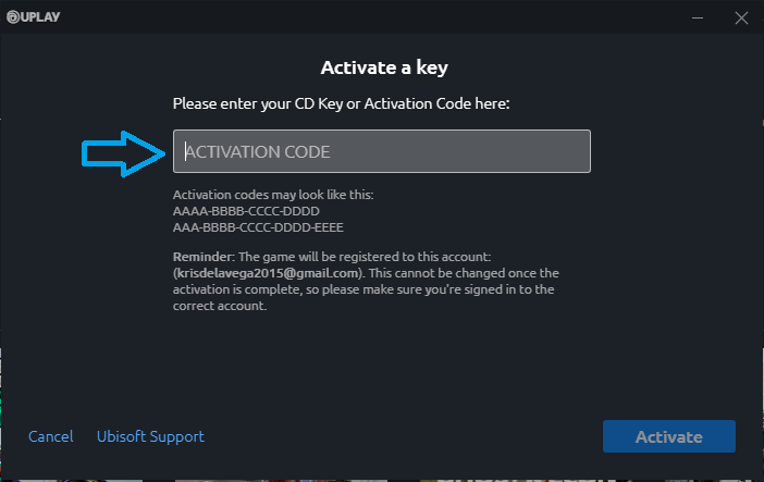 Uplay Activation Code