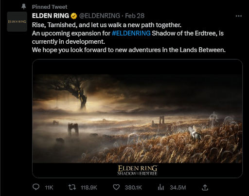 Elden Ring: Shadow of the Erdtree Release Date