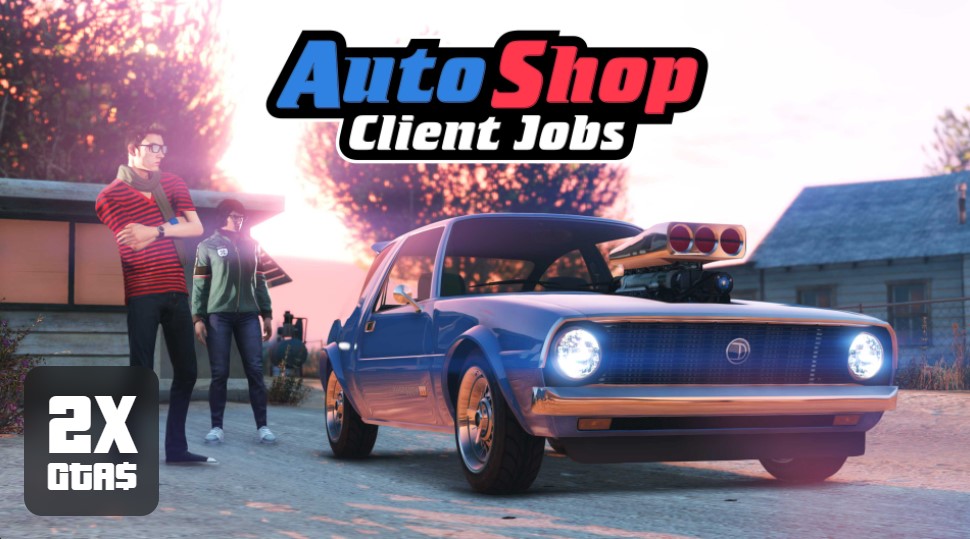 2X GTA$ on Auto Shop Client Jobs and Exotic Exports