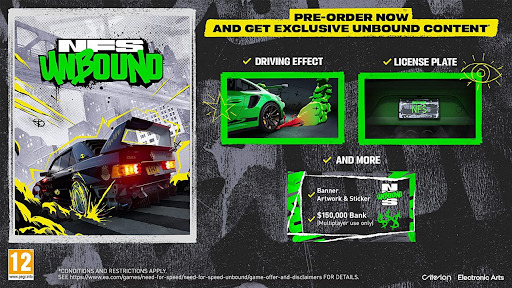 Need For Speed Unbound editions
