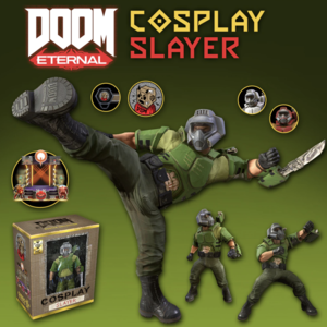 DOOM Eternal Cosplay Slayer Master Collection Cosmetic Pack Xbox Series Price Comparison