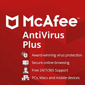 McAfee AntiVirus Plus Digital Download Price Comparison