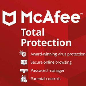 McAfee Total Protection 2020 Digital Download Price Comparison