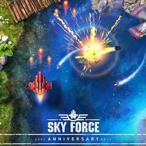 Sky force anniversary как играть вдвоем на одном компьютере