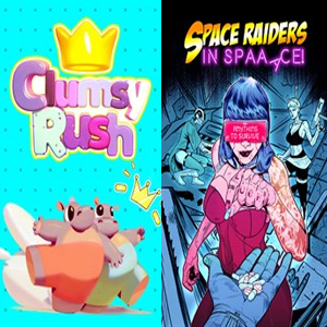 Space Raiders in Space + Clumsy Rush