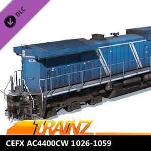 Trainz 2019 DLC CEFX AC4400CW #1026-1059