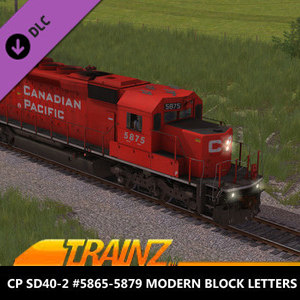 Trainz 2022 CP SD40-2 5865-5879 Modern Block Letters Digital Download Price Comparison
