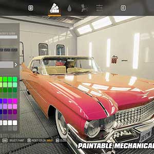 Car Mechanic Simulator 2021 - Paintable Mechanical Car Parts