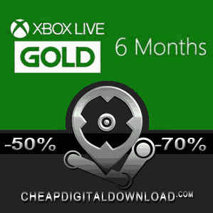 Purchase Xbox Live Gold 6 Months Code Price Comparison
