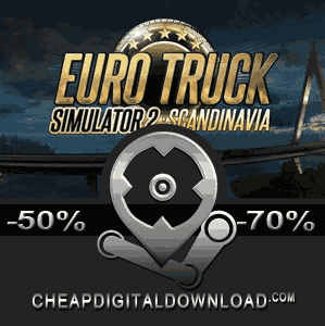 Cheapest Euro Truck Simulator 2: Scandinavia Key for PC
