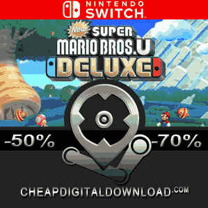 New Super Mario Bros U Deluxe- Nintendo Switch [Digital] 