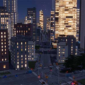 Cities Skylines 2 - Night Lights