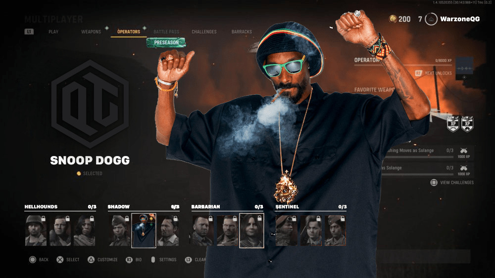 Is Snoop Dogg going to be in COD Vanguard?