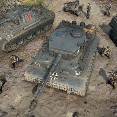 Company of Heroes 3 German Tank Division