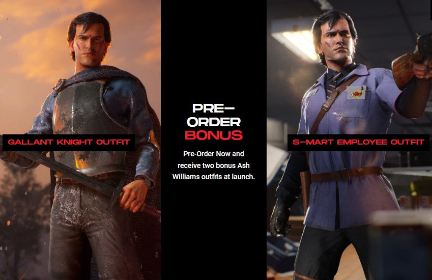 Evil Dead: The Game - Ash Williams Gallant Knight Outfit - Epic