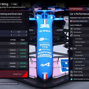 F1 Manager 2022 Rear Wing