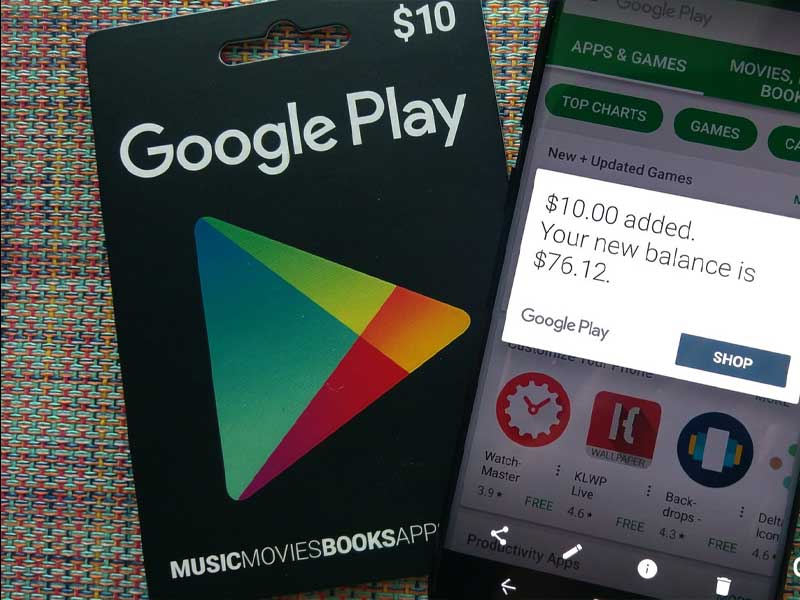 Google Play Gift Card 10 USD - Buy cheaper on