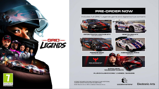 when does GRID Legends release?