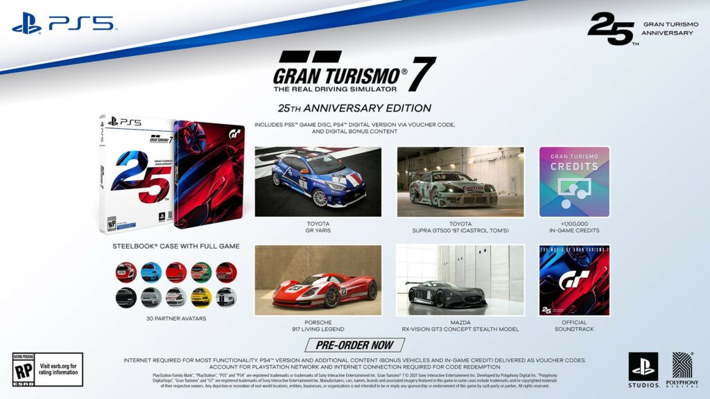 Gran Turismo 7 25th Anniversary Edition Retail
