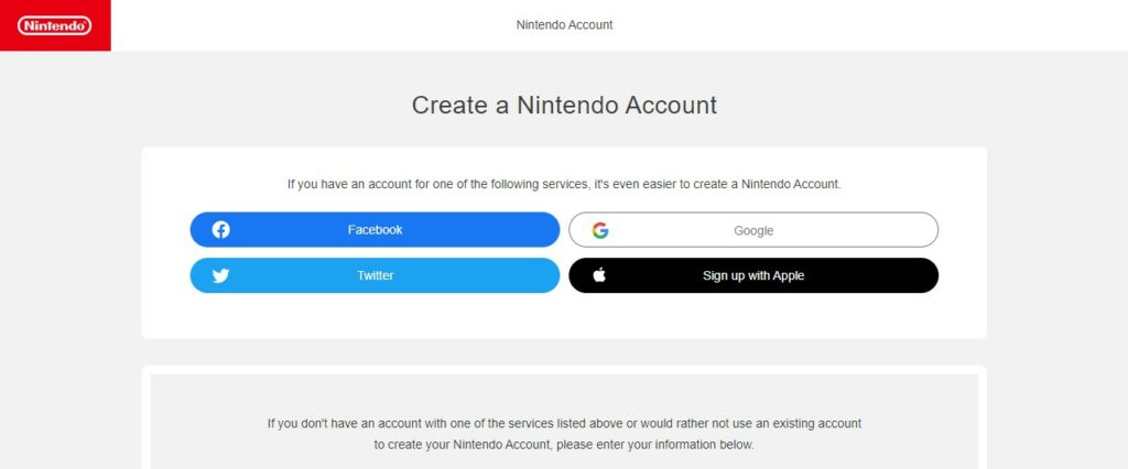 Do you need a Nintendo Account to download games?