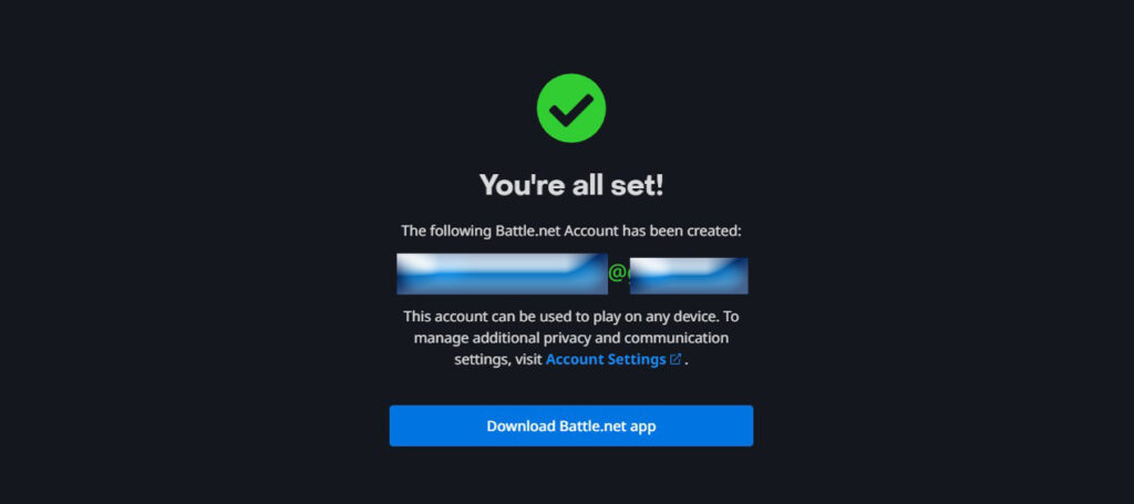 battle.net account sign up