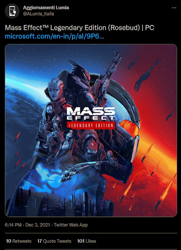 is Mass Effect Legendary Edition a remaster?