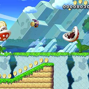 New Super Mario Bros U Deluxe - Frosted Glacier