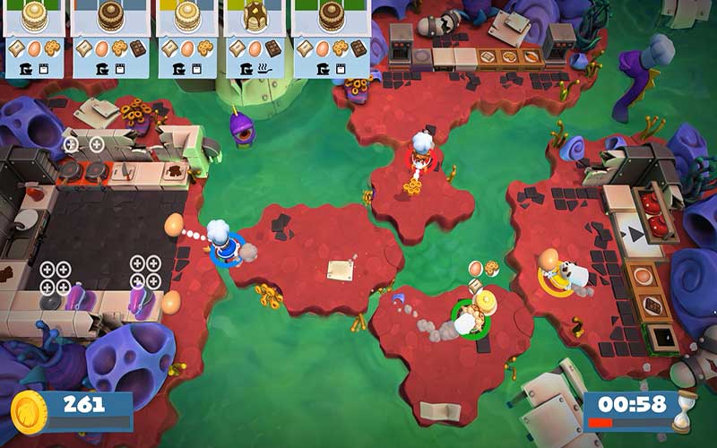 Overcooked 2 сколько уровней