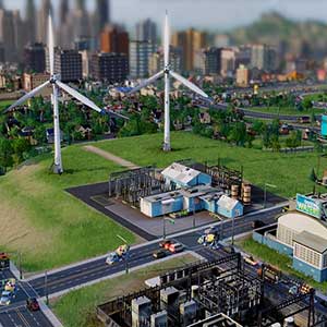 Simcity Water and Energy District