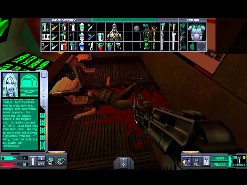 how to research in system shock 2