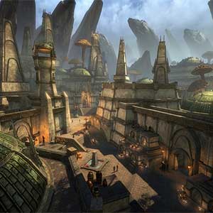 The Elder Scrolls Online Necrom - The Center Village
