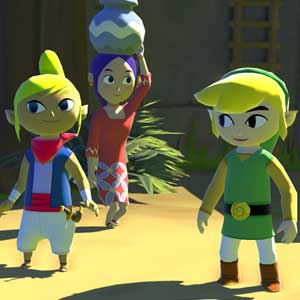 The The Legend of Zelda The Wind Waker HD Wii U Characters