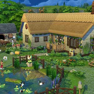 the sims 4 cottage living house download