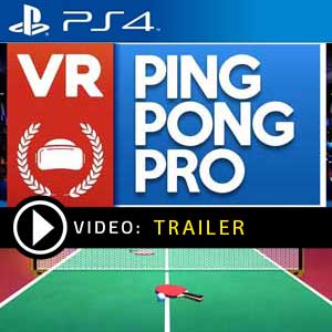 VR Ping Pong Pro PS4 Prices Digital or Box Edition