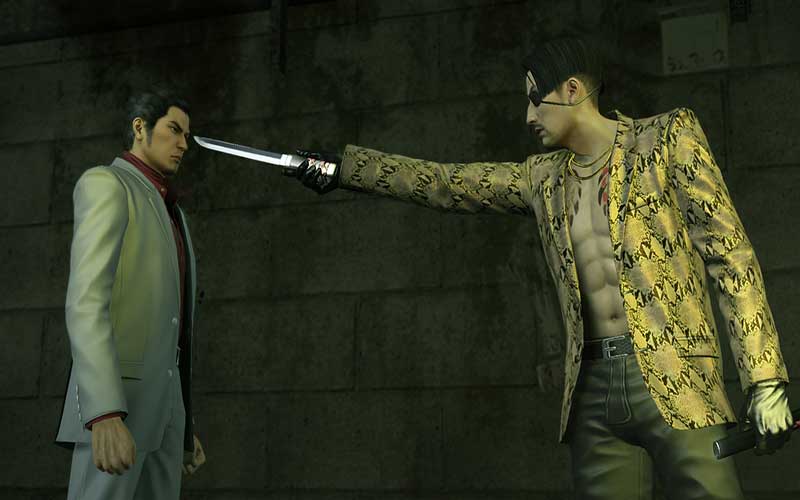 kazuma kiryu is released from prison